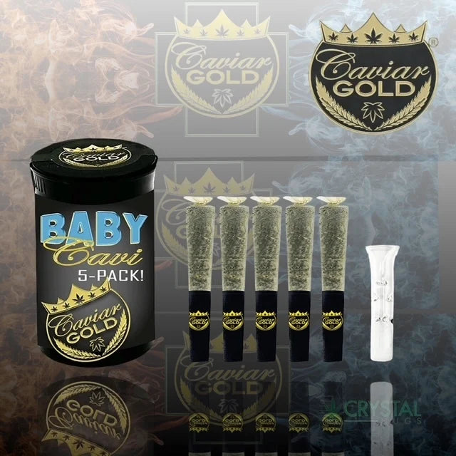 Caviar Gold l Baby Cavi l Monster Cookie l 2.5g 5pk (Caviar Gold)