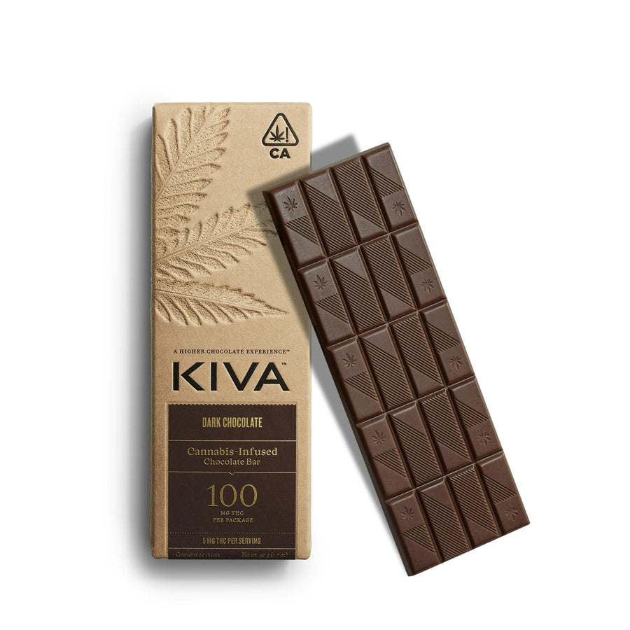 Dark Chocolate Bar (Kiva Confections)