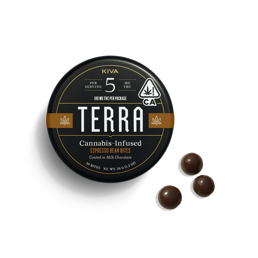 Espresso Bean Bites Terra (Kiva Confections)