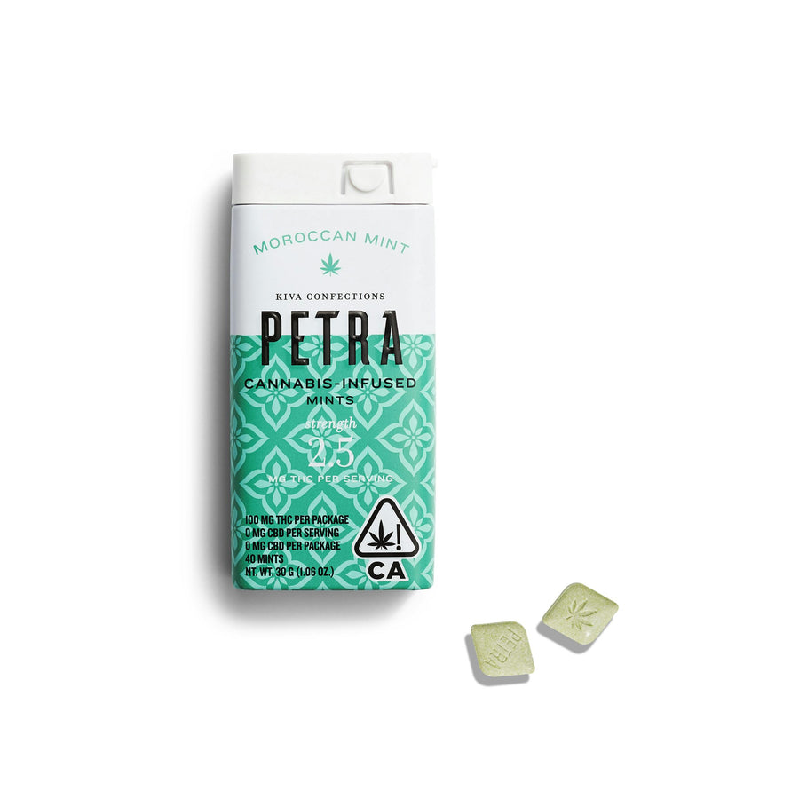 Moroccan Mint Petra 100mg (Kiva Confections)