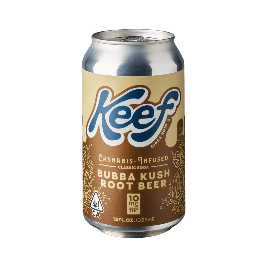 Bubba Kush Root Beer Classic Soda 10mg (Keef Brands)