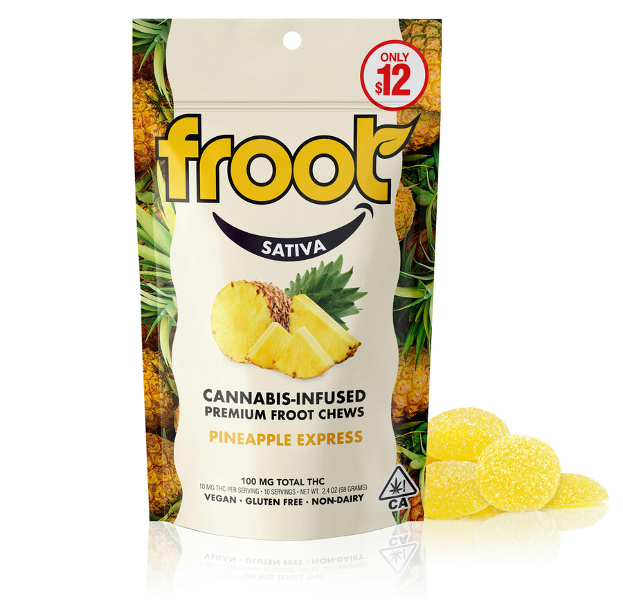 Pineapple Express Gummies 100mg (Froot)