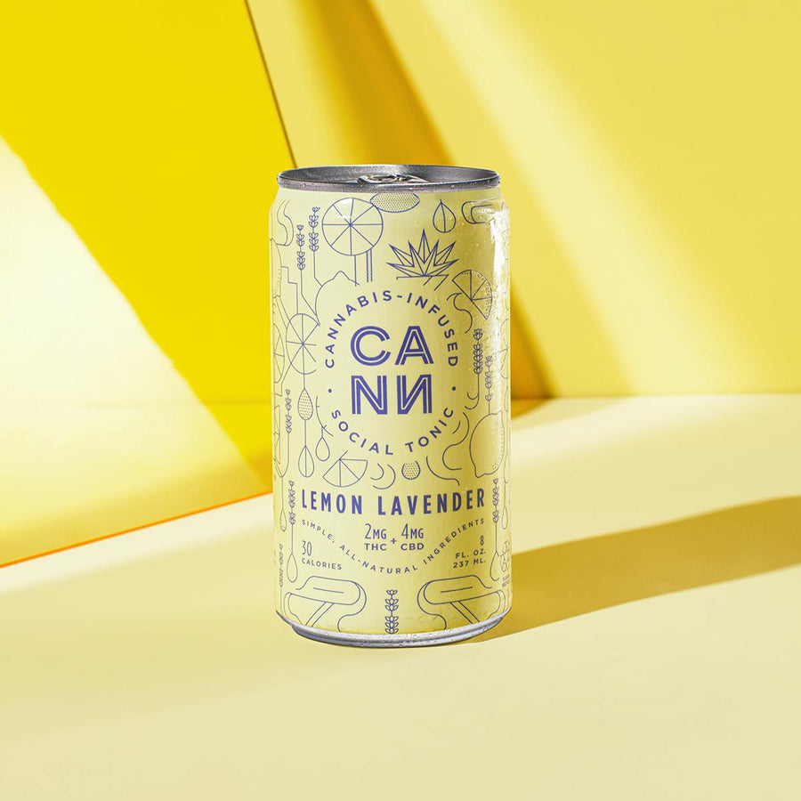 Lemon Lavender Social Tonic 6pk (Cann)