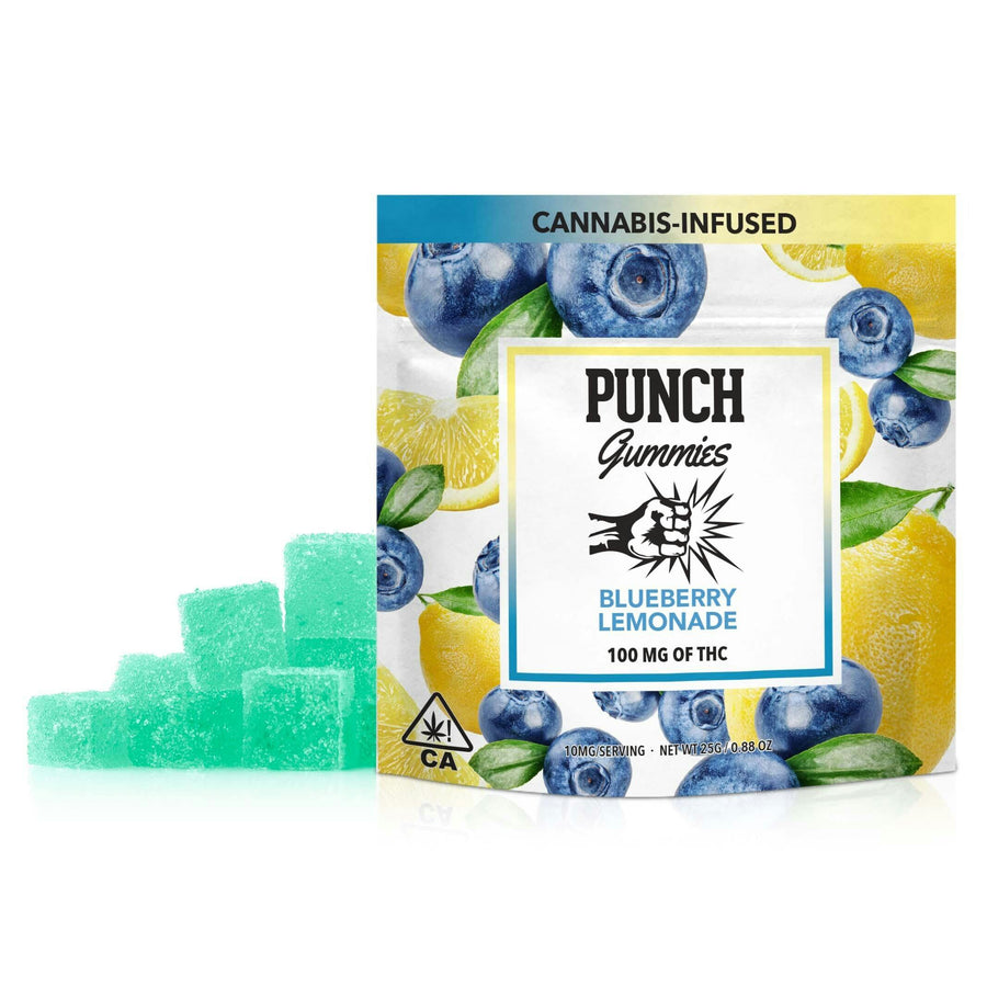 Blueberry Lemonade Gummies (Punch Edibles & Extracts)