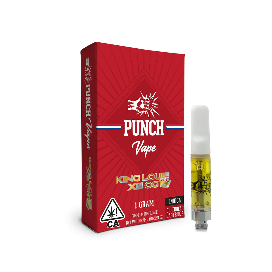 King Louie XIII OG 510 Distillate Cart 1g (Punch Edibles & Extracts)