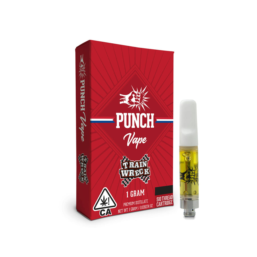Trainwreck 510 Distillate Cart 1g (Punch Edibles & Extracts)