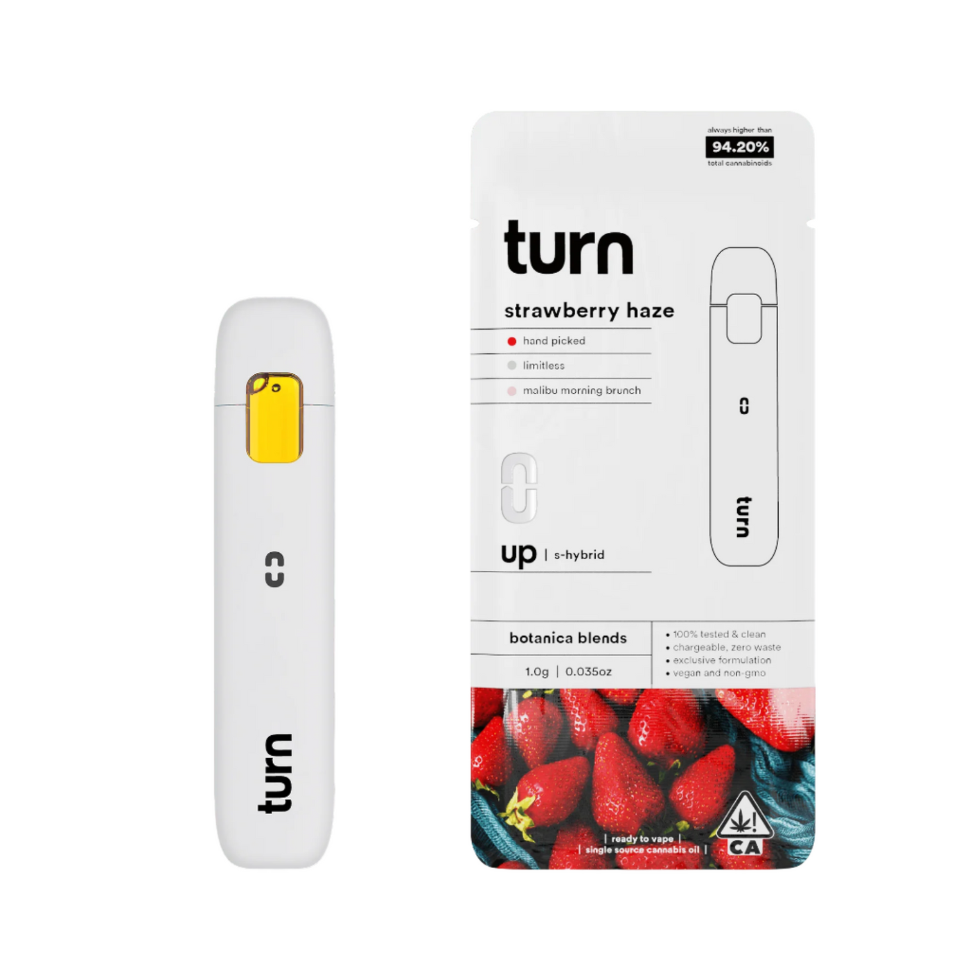 Strawberry Haze All in One Disposable 2G (Turn)