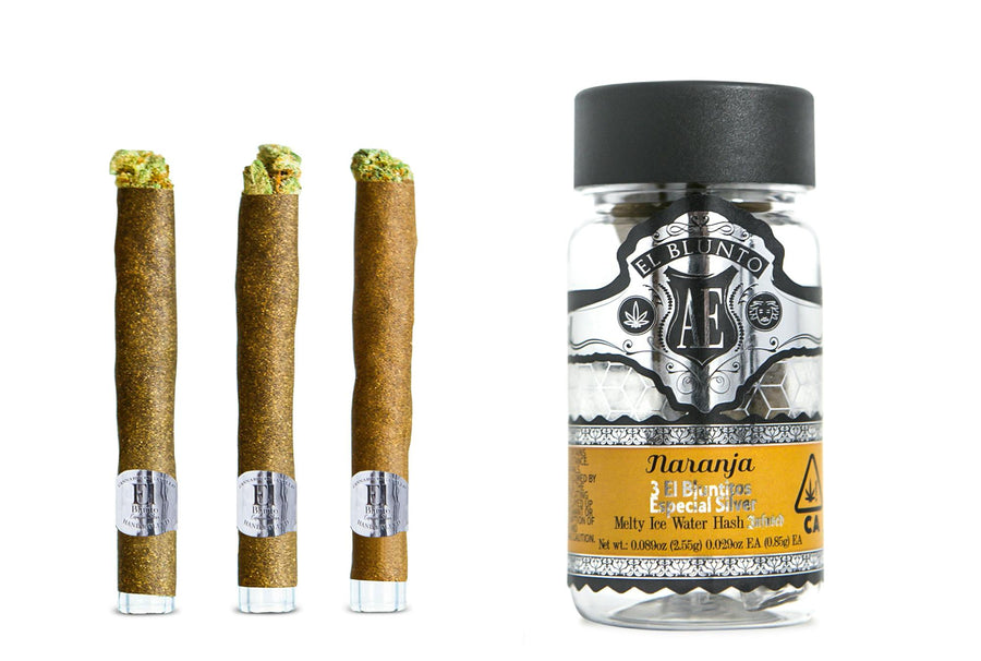 Naranja El Bluntito Silver Hash Infused 3pk 2.55g (El Blunto by Albert Einstone's)