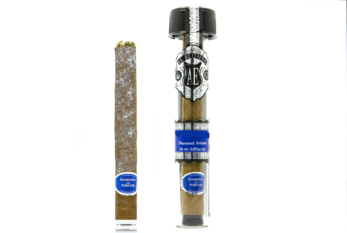Salsa & Zaza El Blunto Diamond Infused Blunt 2g (El Blunto by Albert Einstone's)