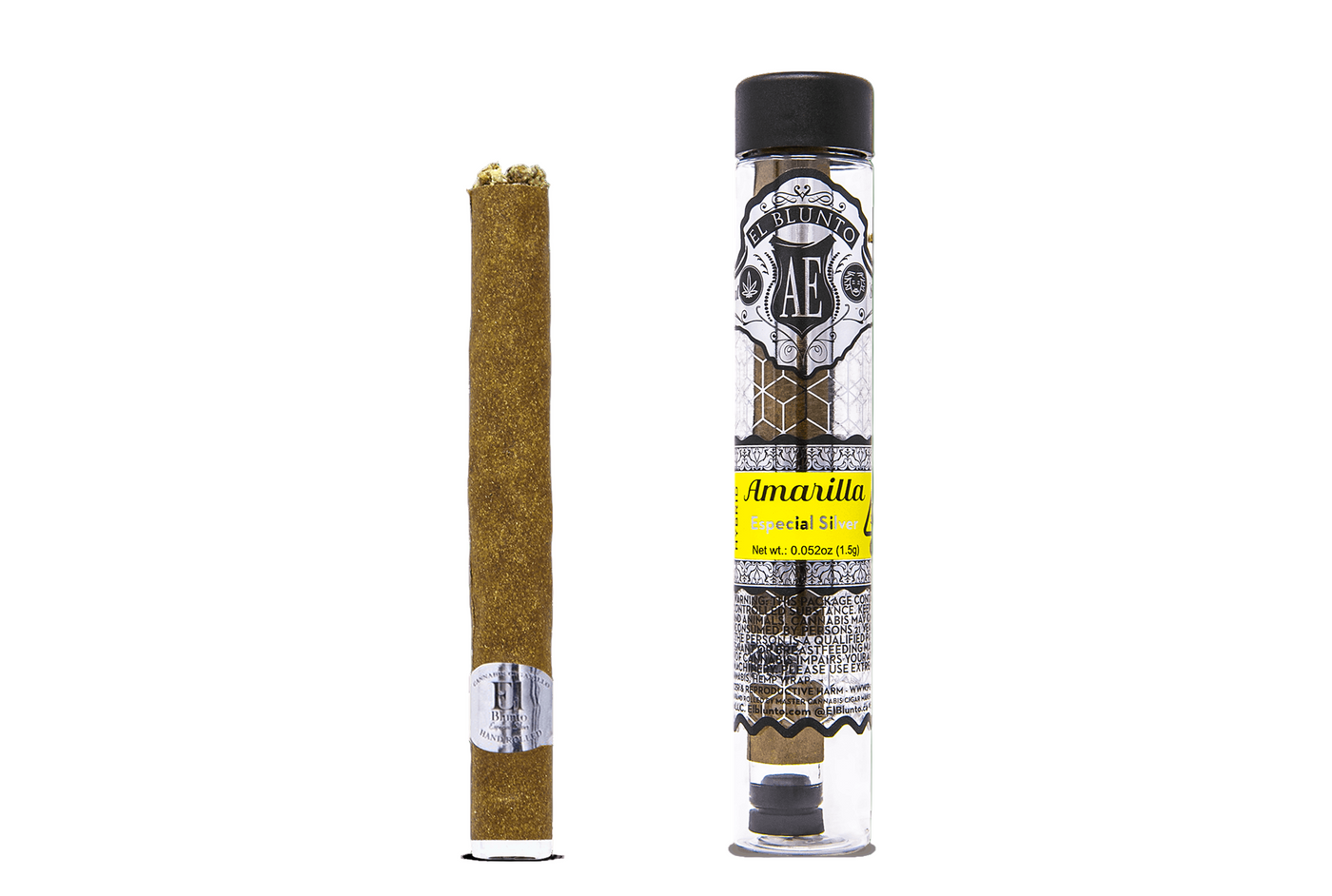 Amarilla El Blunto Silver Blunt 1.5g (El Blunto by Albert Einstone's)