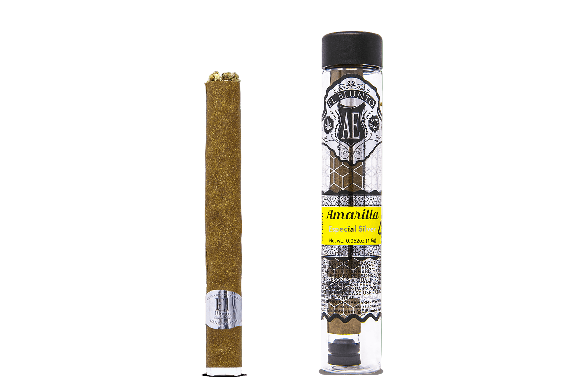 Amarilla El Blunto Silver Blunt 1.5g (El Blunto by Albert Einstone's)
