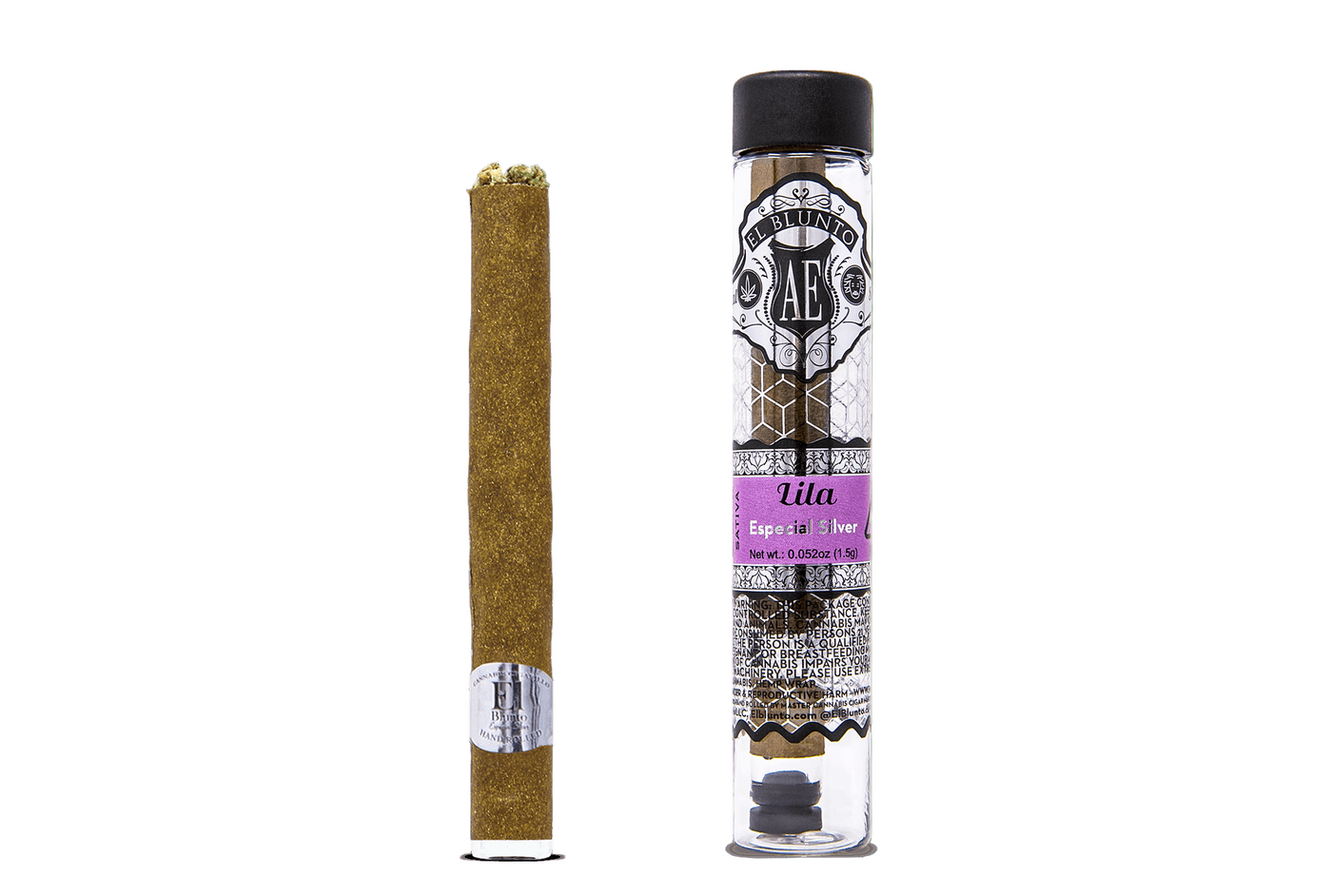 Lila El Blunto Silver Blunt 1.5g (El Blunto by Albert Einstone's)