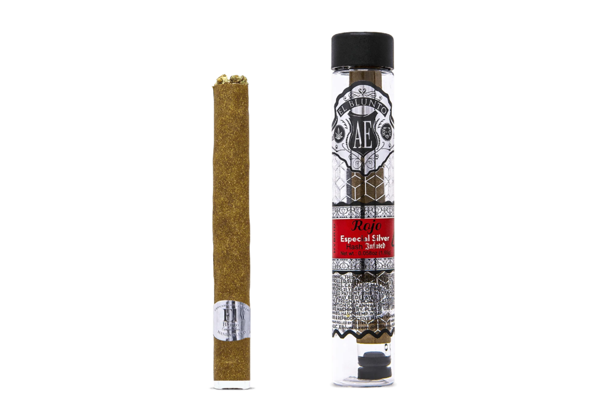 Rojo El Blunto Silver Hash Infused 1.65g (El Blunto by Albert Einstone's)