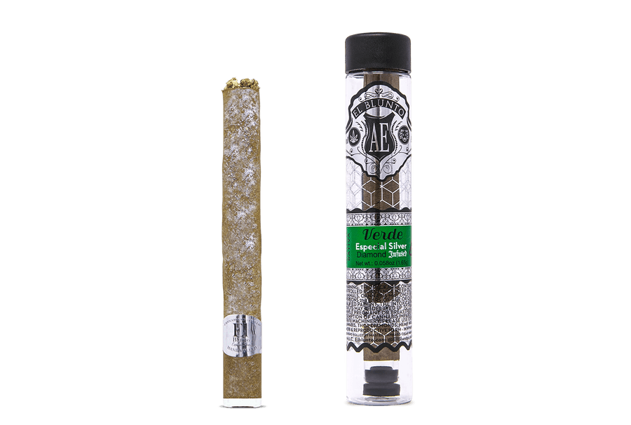 Verde El Blunto Silver Diamond Blunt Infused 1.65g (El Blunto by Albert Einstone's)