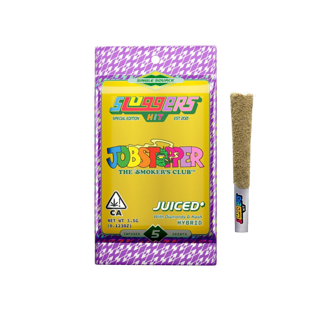 Jobstopper |Sluggers x Smoker's Club | Infused 3.5g 5pk (Sluggers)