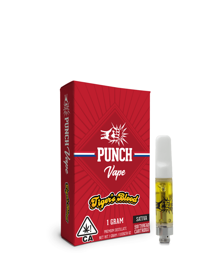 Tiger's Blood 510 Distillate Cart 1g (Punch Edibles & Extracts)