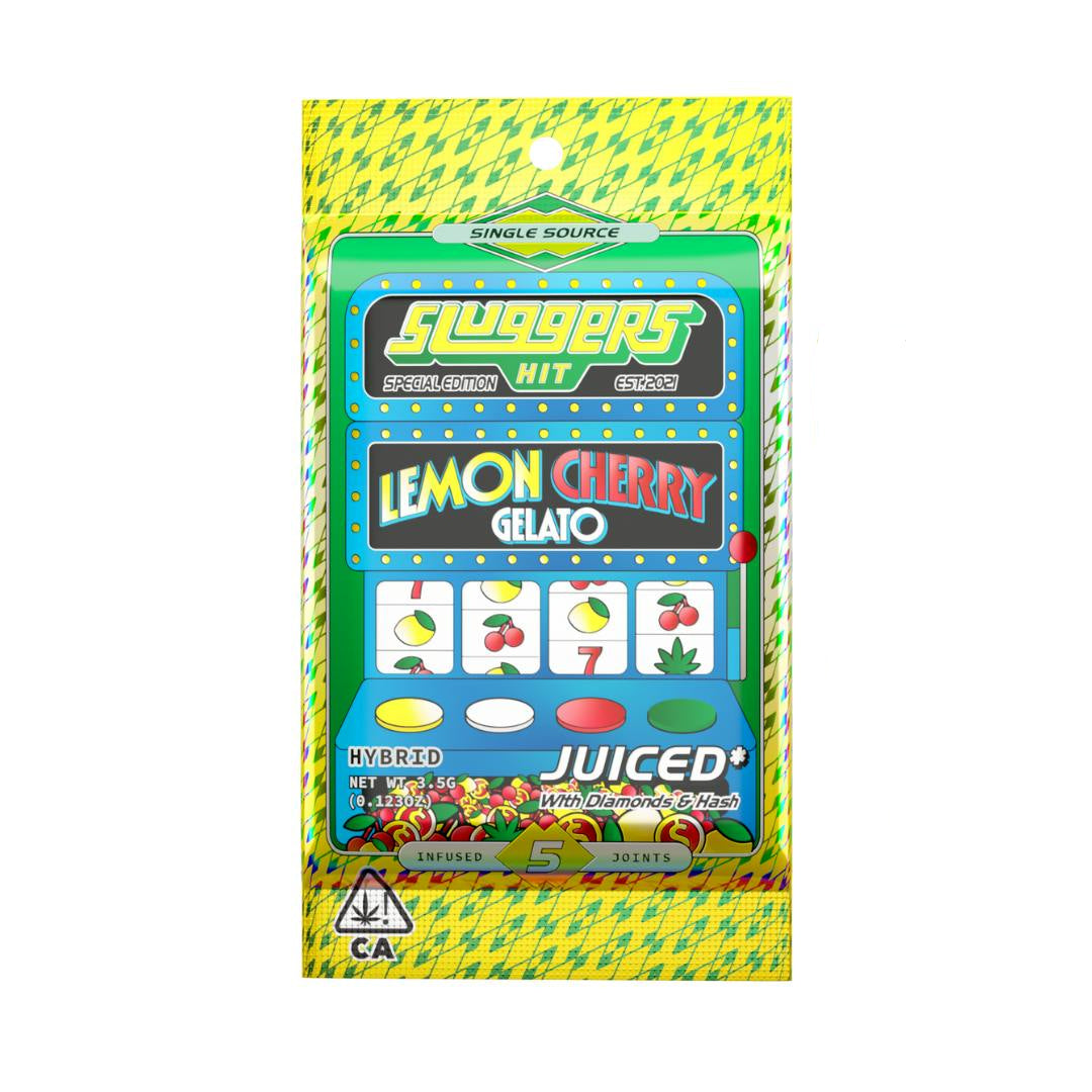 Lemon Cherry Gelato | Infused Mini Blunts 3.5g 5pk (Sluggers)