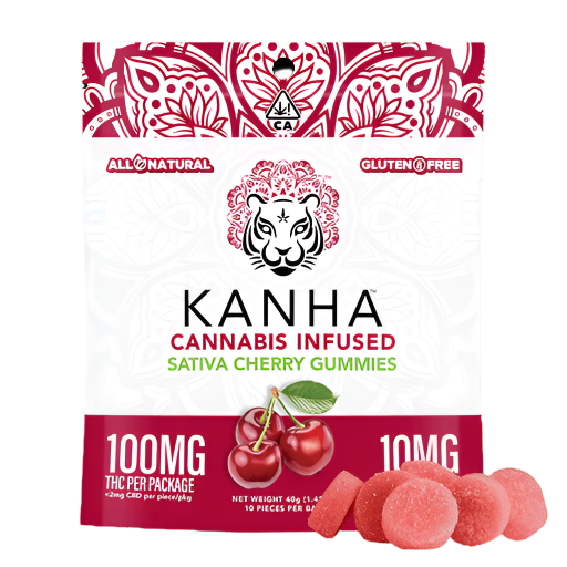 Cherry 100mg THC 10pk (KANHA)