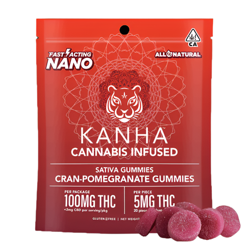 Cran-Pomegranate Punch NANO 100mg THC 20pk (KANHA)
