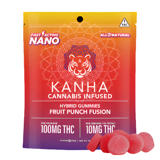 Fruit Punch Fusion NANO 100mg THC 10pk (KANHA)