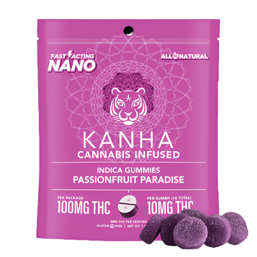 Passionfruit Paradise NANO  100mg THC 20pk (KANHA)