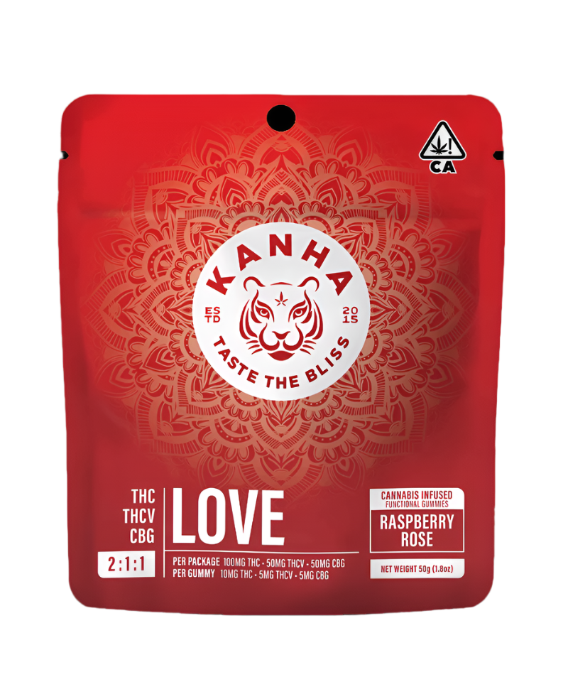 Raspberry Rose LOVE 2:1:1 10pk (KANHA)