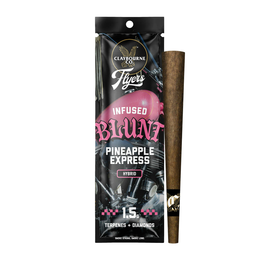 Pineapple Express Flyers Infused Blunt 1.5g (Claybourne Co.)