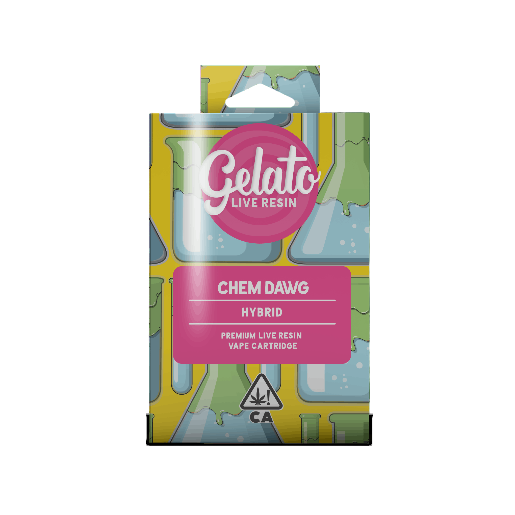 Chem Dawg Live Resin Cartridge 1g (Gelato)