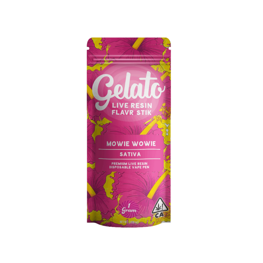 Mowie Wowie Flavr Stick Disposable Vape 1g (Gelato)