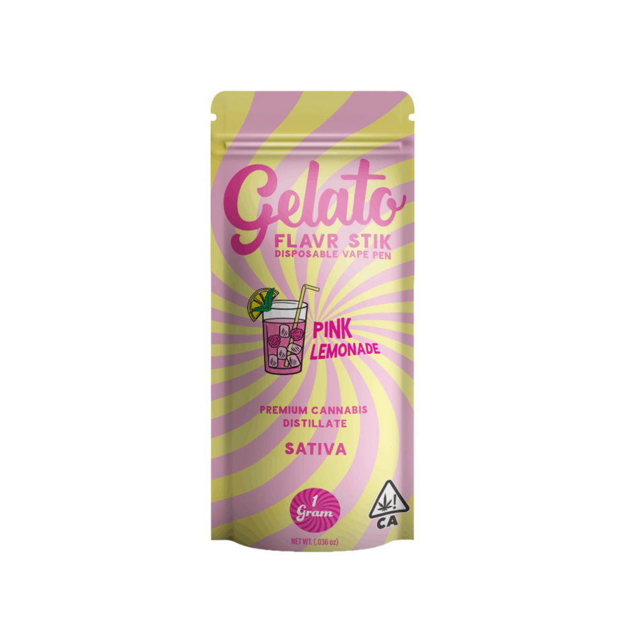 Pink Lemonade Flavr Stick Disposable Vape 1g (Gelato)