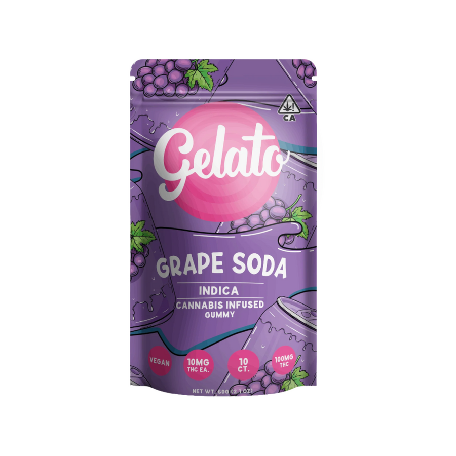 Grape Soda Gummies 100mg (Gelato)