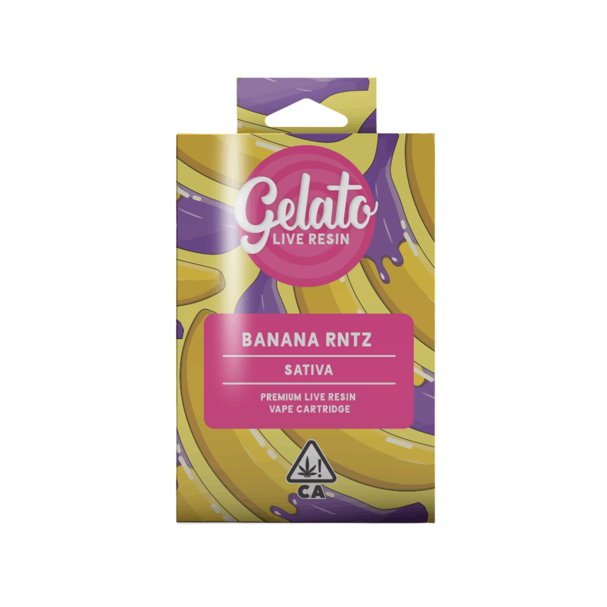 Banana Rntz Live Resin Cartridge 1g (Gelato)