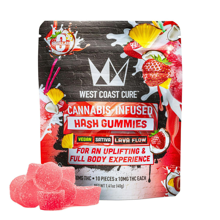 Lava Flow Solventless Gummies 10pk (West Coast Cure)