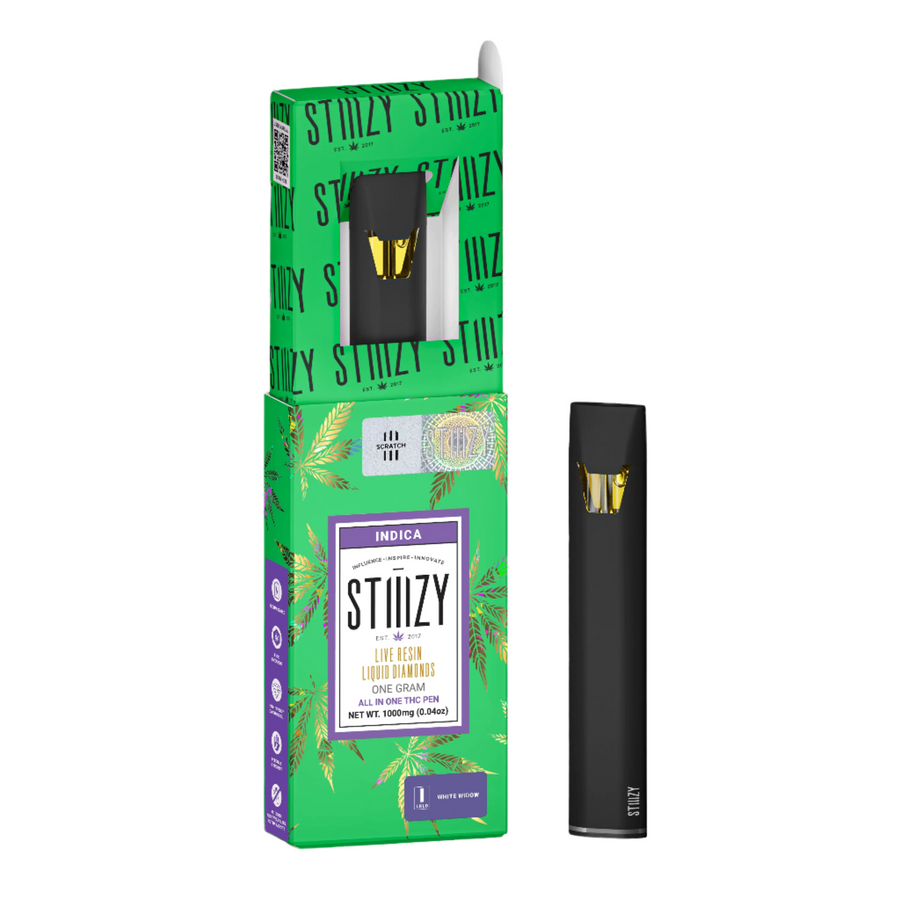 White Widow Live Resin Liquid Diamonds All-In-One Disposable Vape 1G (STIIIZY)