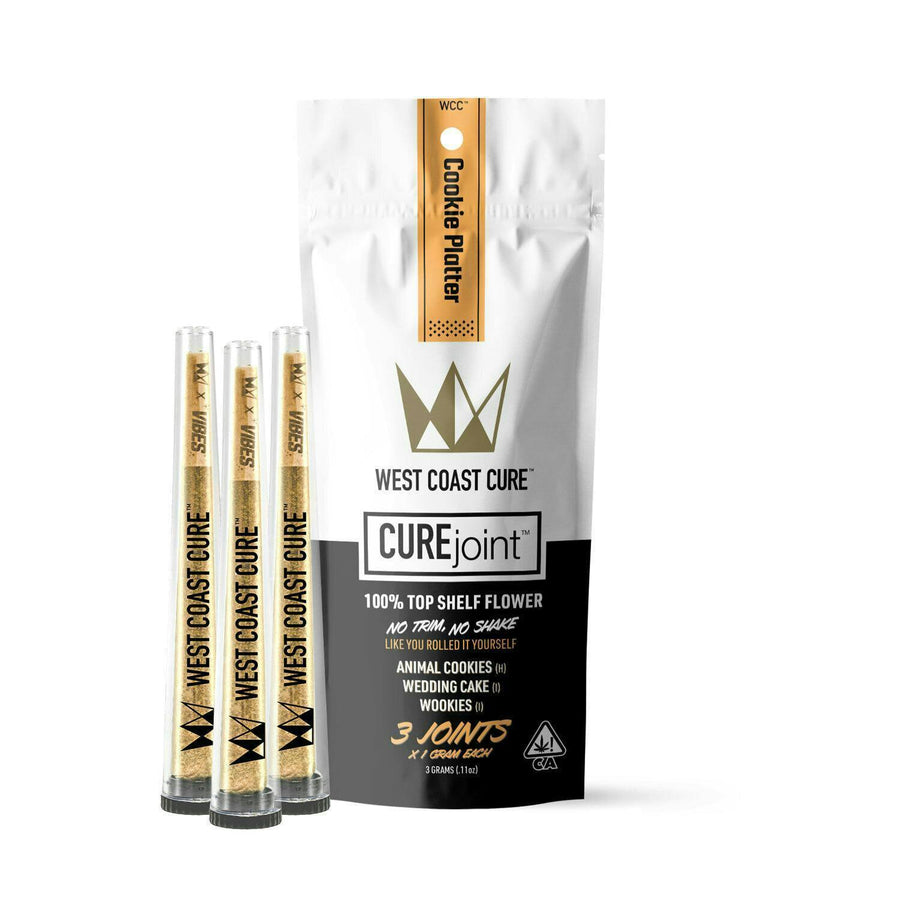 Cookie Platter - Top Shelf CUREjoint Variety Pack 3 x 1G (West Coast Cure)