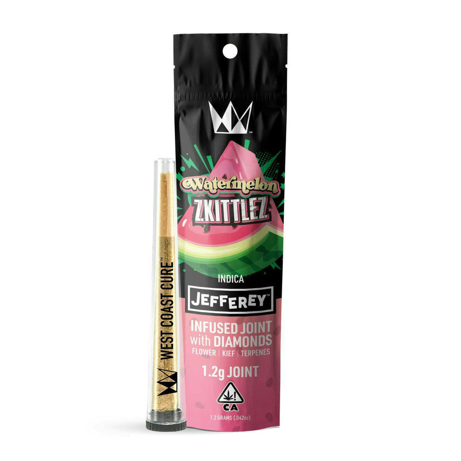 Watermelon Zkittlez Jefferey Infused Joint 1.2G (West Coast Cure)