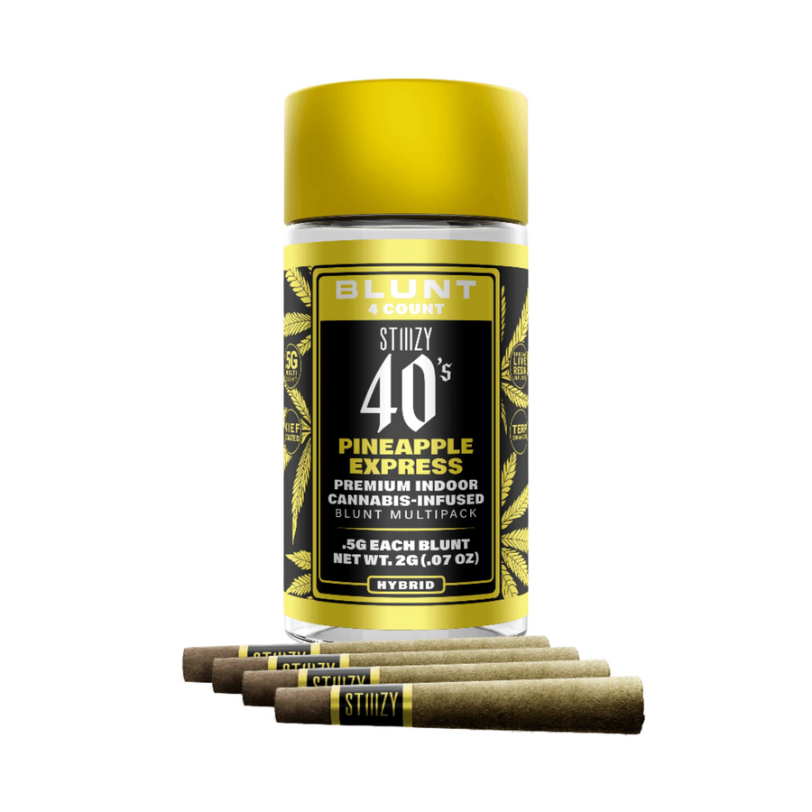 PINEAPPLE EXPRESS 40's Infused Mini Blunt 5 Pack 2.5g (STIIIZY)