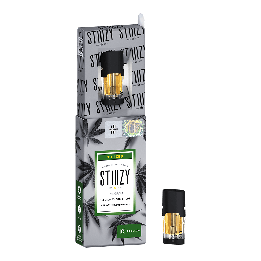 JUICY MELON 1:1 1G (CBD/THC) (STIIIZY)