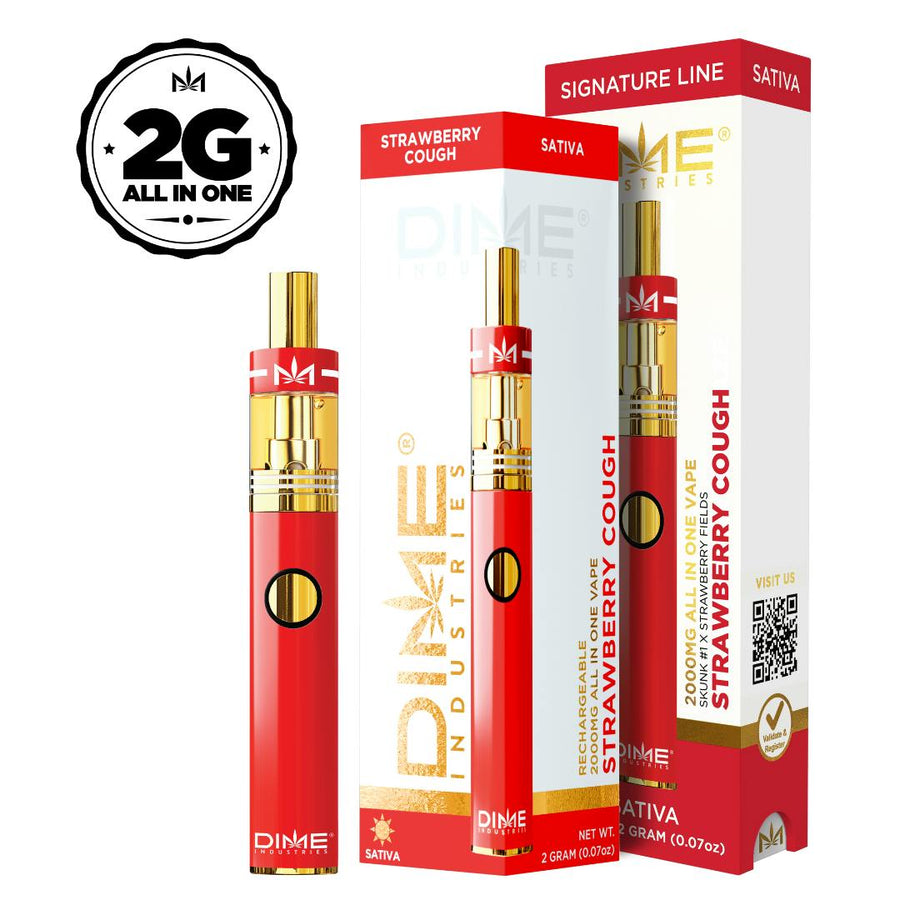 Strawberry Cough Signature Line Disposable 2G (Dime Industries)