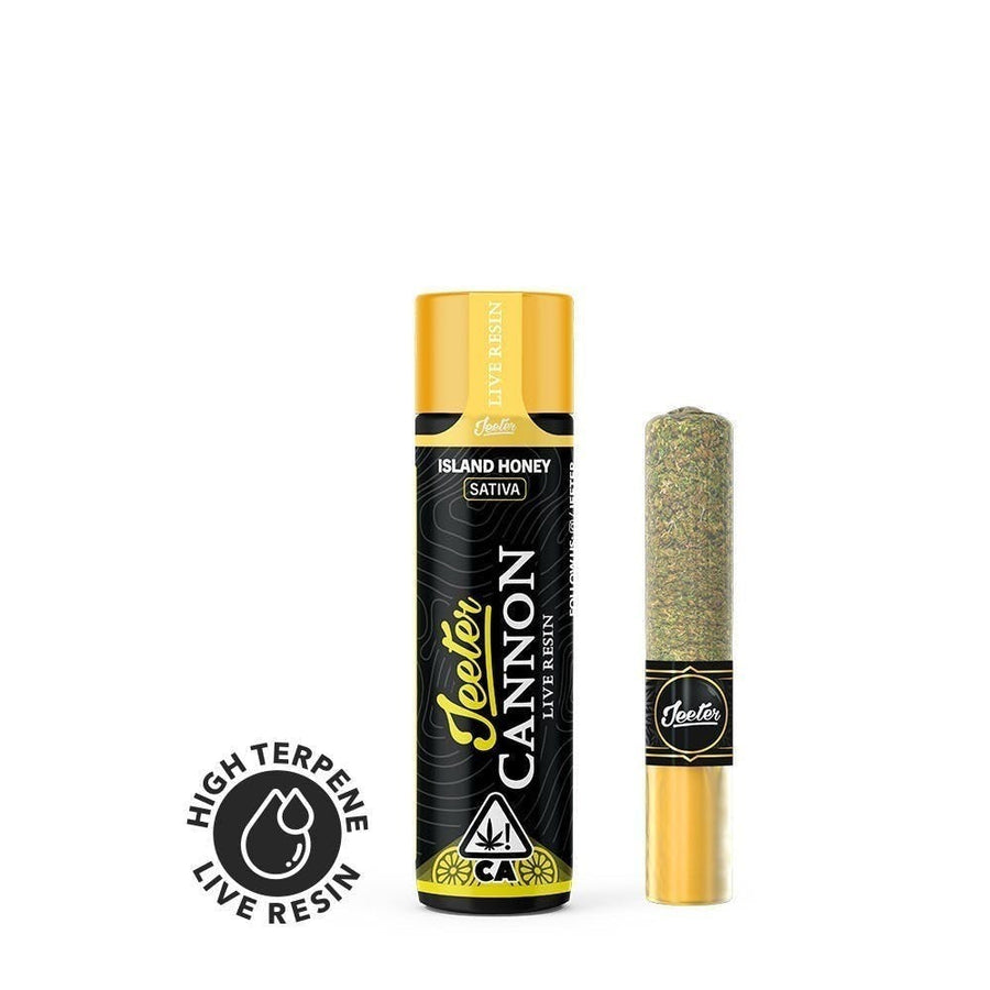 Island Honey Cannon Live Resin Preroll (Jeeter)