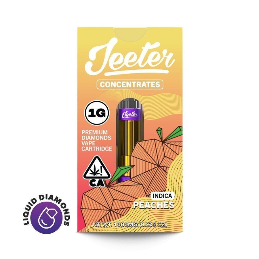 Peaches Liquid Diamonds Vape Cartridge 1g (Jeeter Juice)