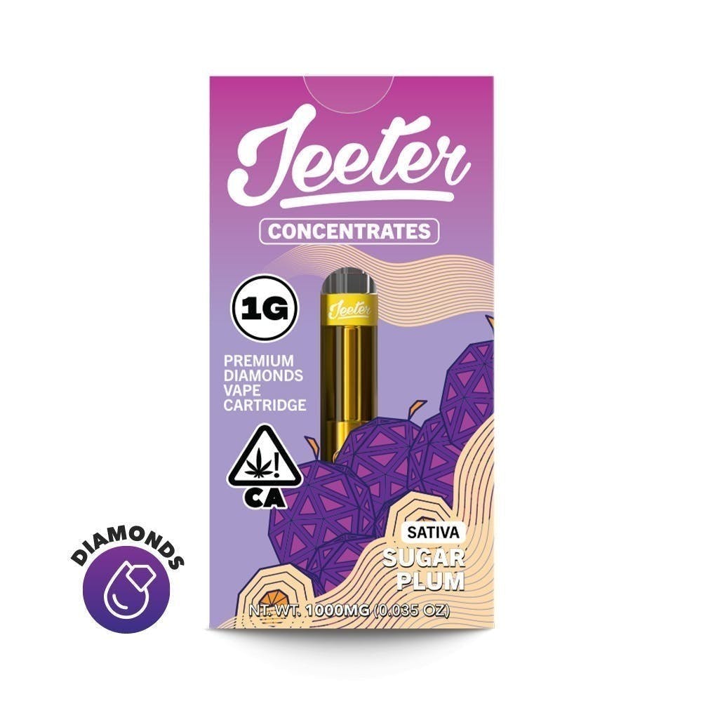 Sugar Plum Liquid Diamonds Vape Cartridge 1g (Jeeter Juice)