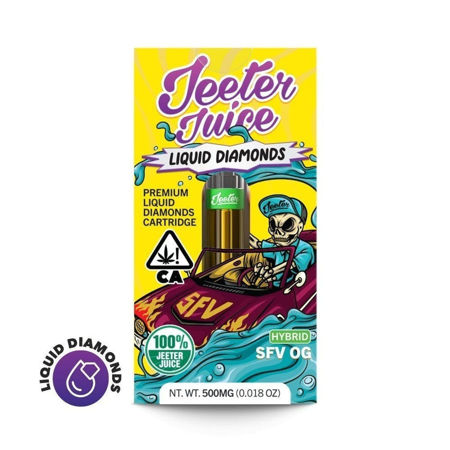 SFV OG Liquid Diamonds Vape Cartridge 1g (Jeeter Juice)