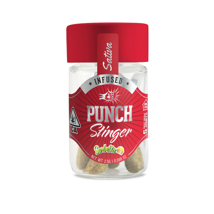 Sorbetto Punch Stingers Prerolls 5pk (2.5g) (Punch Edibles & Extracts)