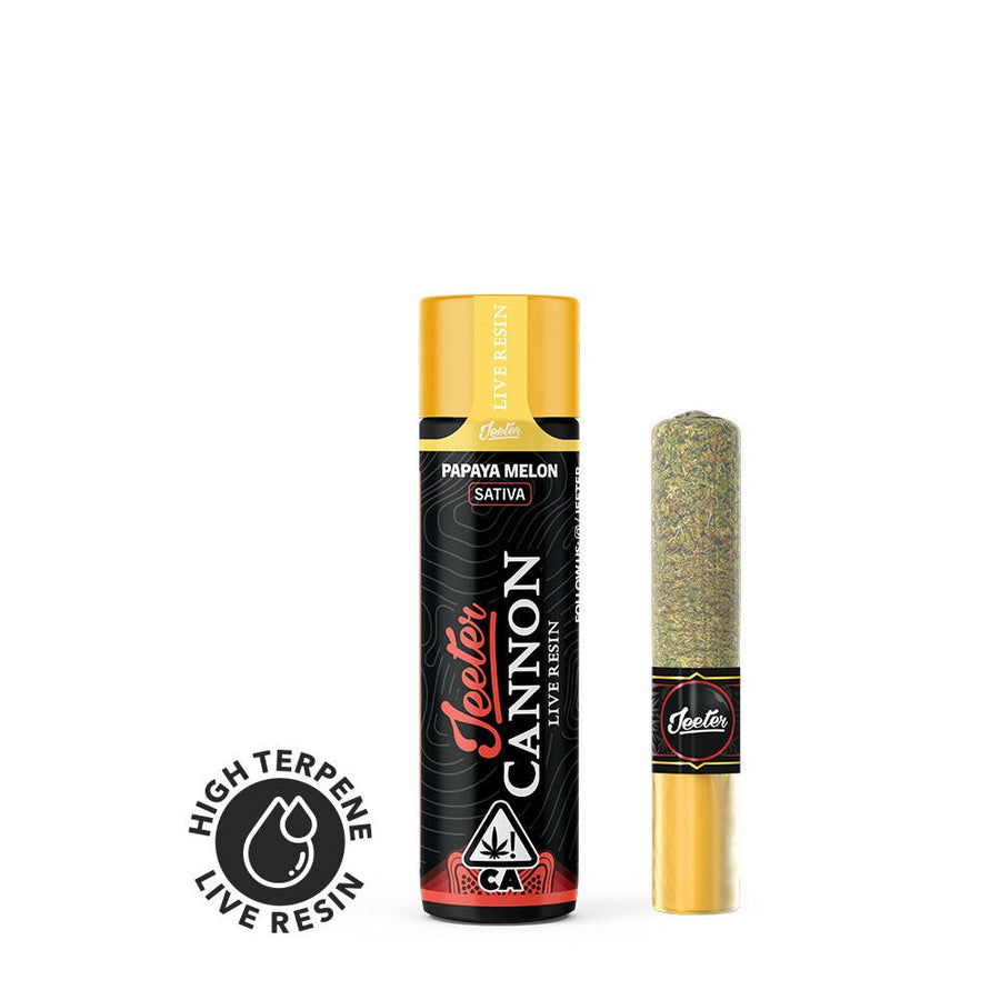 Papaya Melon Cannon Live Resin Preroll (Jeeter)