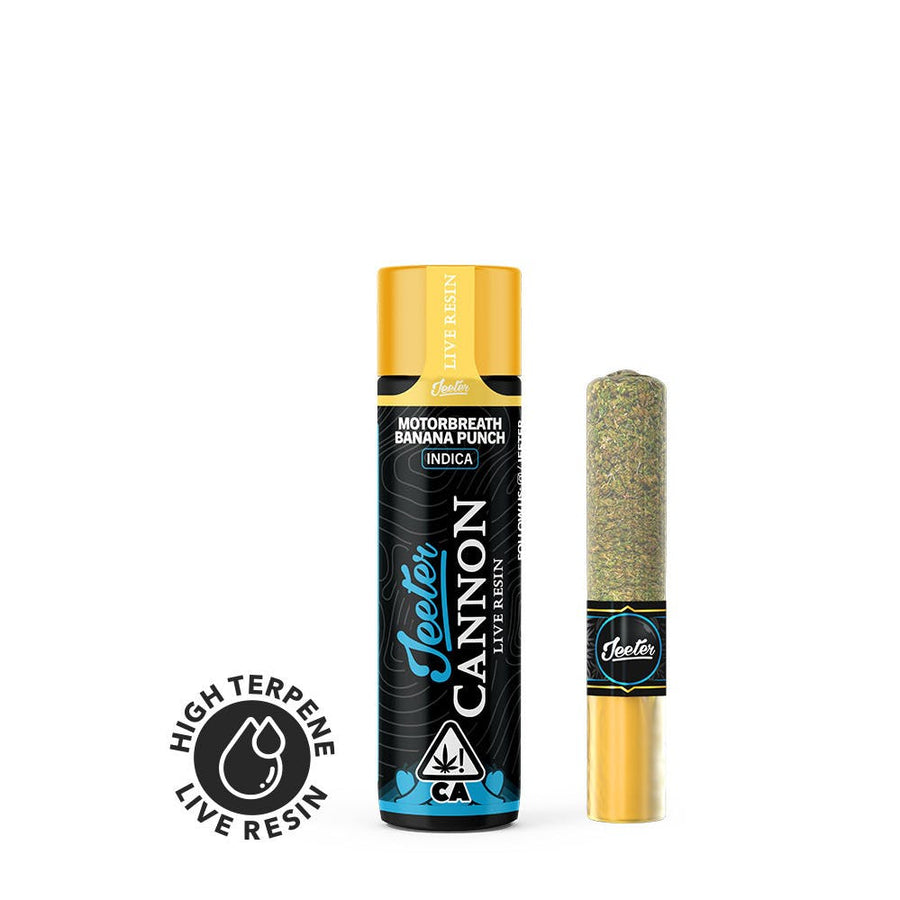 Motorbreath Banana Punch Cannon Live Resin Preroll (Jeeter)