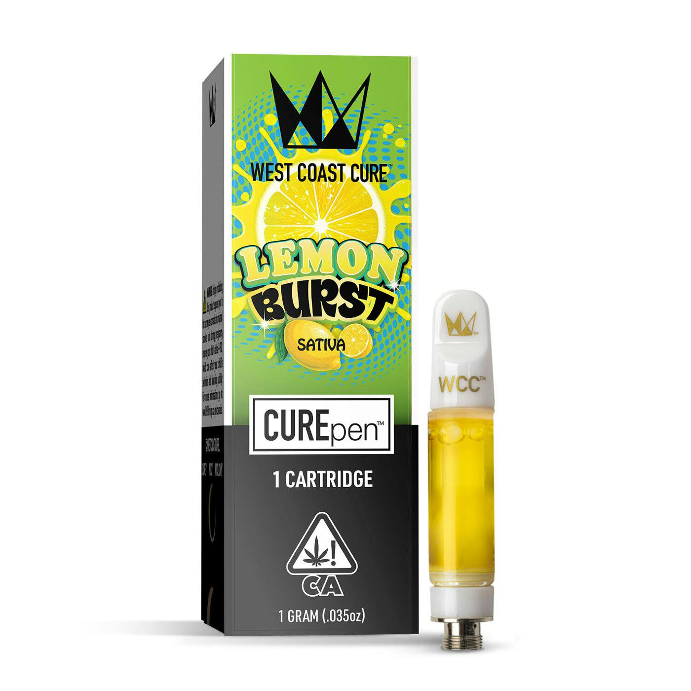 Lemon Burst  CUREpen Cartridge 1g (West Coast Cure)
