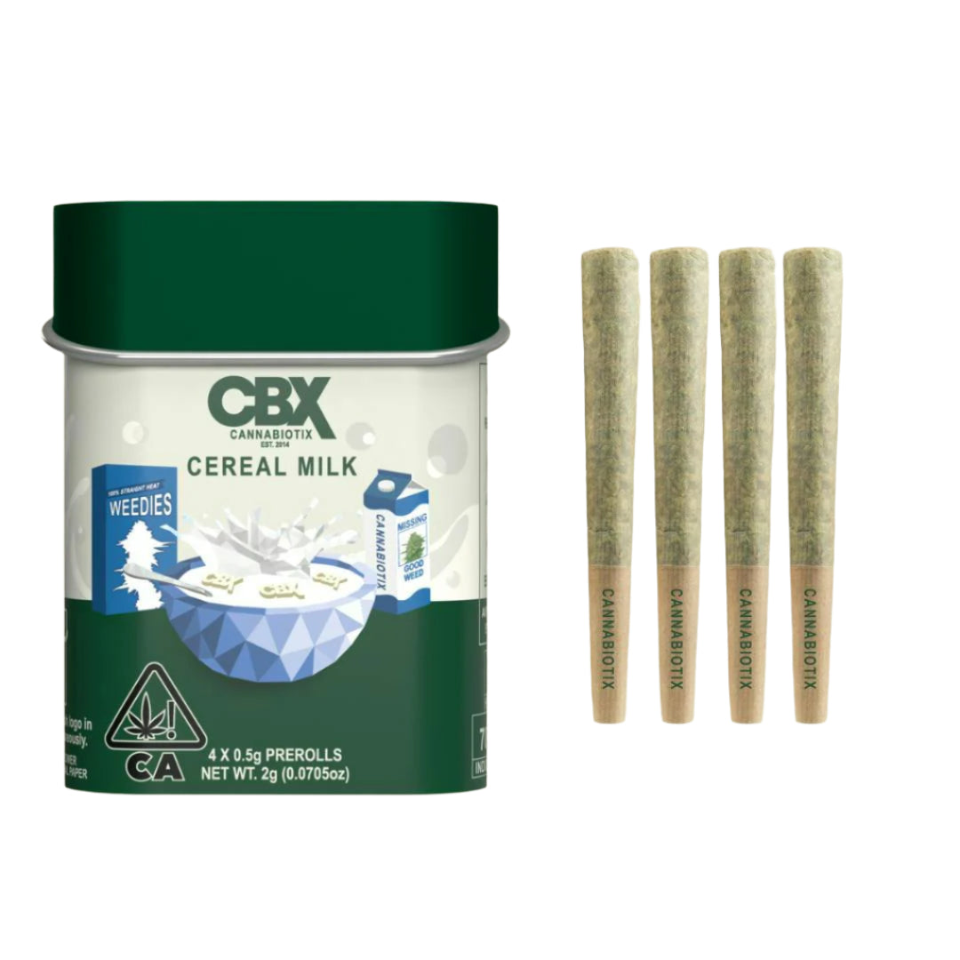 Cereal Milk Preroll 4 Pack 2g (Cannabiotix)