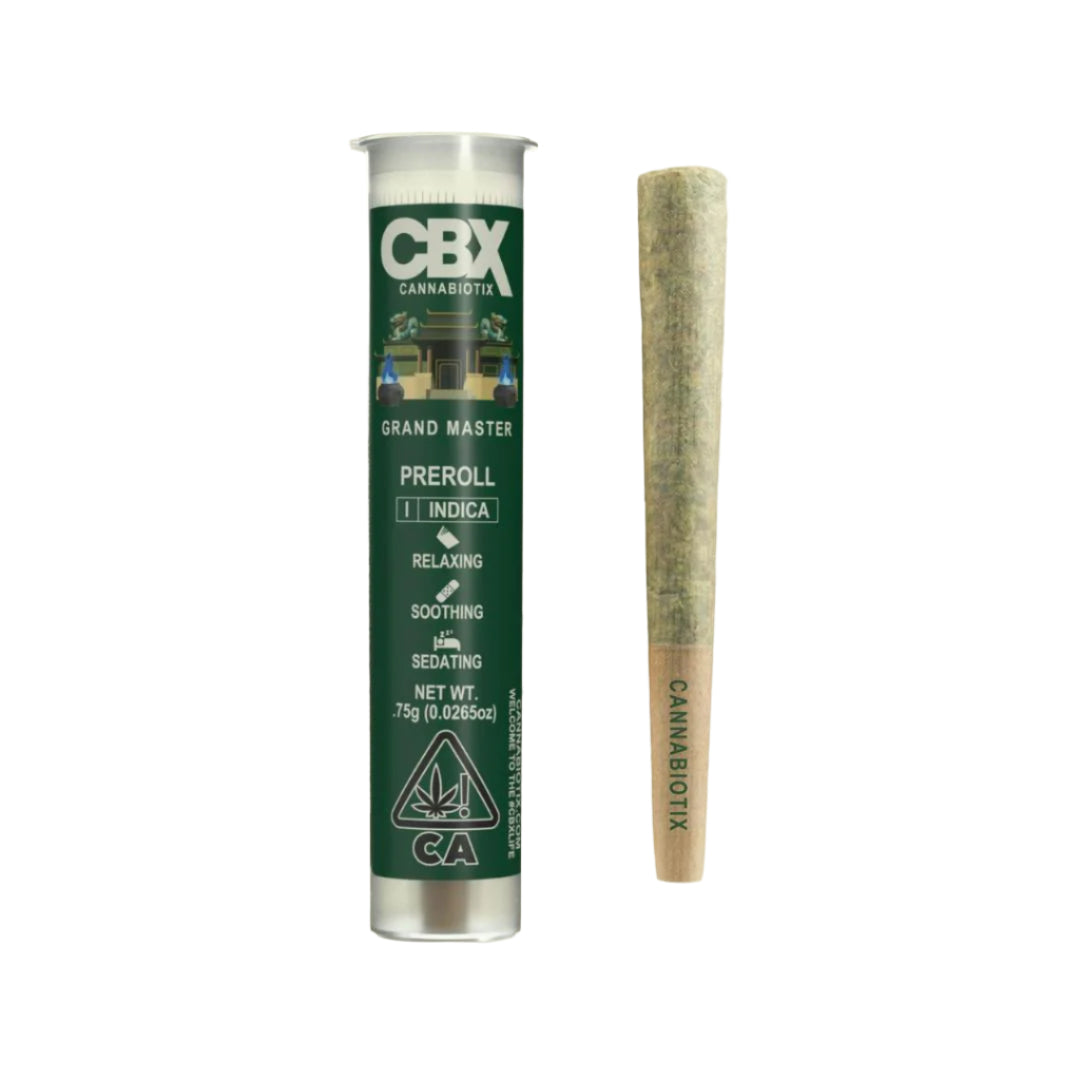 Grand Master Pre Roll 0.75g (Cannabiotix)