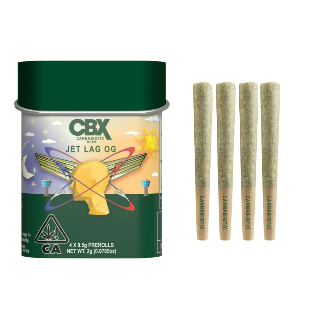 Jet Lag OG Preroll 4 Pack [2g total] (Cannabiotix)